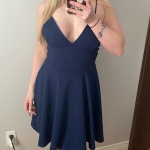 Blue formal dress